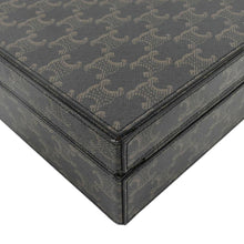 Load image into Gallery viewer, CELINE Triomphe Canvas Stationery Case Brown