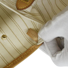 Load image into Gallery viewer, LOUIS VUITTON Neverfull MM Damier Azur Shoulder Bag White