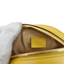 Load image into Gallery viewer, GUCCI Ophidia Mini Flora GG Round Supreme Monogram Web Crossbody Bag Yellow 550618