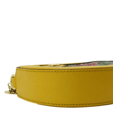 Load image into Gallery viewer, GUCCI Ophidia Mini Flora GG Round Supreme Monogram Web Crossbody Bag Yellow 550618