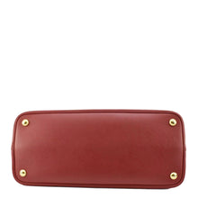 Load image into Gallery viewer, PRADA Double Handle Medium Saffiano Leather Tote Shoulder Bag Red