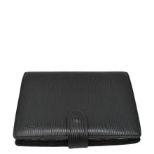 Load image into Gallery viewer, LOUIS VUITTON Ring Agenda Small Epi Leather Organizer Cover Black