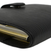 Load image into Gallery viewer, LOUIS VUITTON Ring Agenda Small Epi Leather Organizer Cover Black