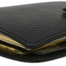 Load image into Gallery viewer, LOUIS VUITTON Ring Agenda Small Epi Leather Organizer Cover Black