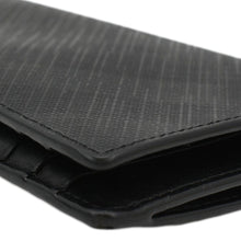 Load image into Gallery viewer, BURBERRY London Check Leather Zip Wallet Black
