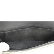 Load image into Gallery viewer, BURBERRY London Check Leather Zip Wallet Black