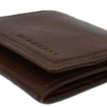 Load image into Gallery viewer, BURBERRY Caviar Leather Coin Purse Brown