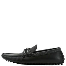 Load image into Gallery viewer, LOUIS VUITTON Hockenheim Moccasin Leather Loafers Black US 10