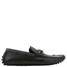Load image into Gallery viewer, LOUIS VUITTON Hockenheim Moccasin Leather Loafers Black US 10