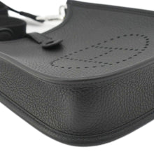 Load image into Gallery viewer, HERMES Evelyne TPM Clemence Leather Crossbody Bag Black