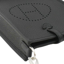 Load image into Gallery viewer, HERMES Evelyne TPM Clemence Leather Crossbody Bag Black