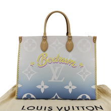 Load image into Gallery viewer, LOUIS VUITTON Okinawa Onthego GM By The Pool Canvas Tote Bag Multicolor