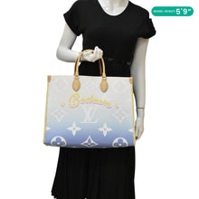 Load image into Gallery viewer, LOUIS VUITTON Okinawa Onthego GM By The Pool Canvas Tote Bag Multicolor