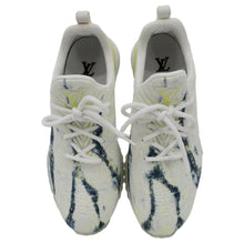 Load image into Gallery viewer, LOUIS VUITTON V.N.R Technical Knit Fabric Sneakers White Size US 6.5