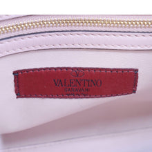 Load image into Gallery viewer, VALENTINO My Rockstud Frame Small Vitello Leather Shoulder Bag Light Pink