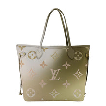 Load image into Gallery viewer, LOUIS VUITTON Neverfull MM Monogram Coated Canvas Tote Sunset Khaki