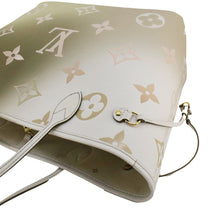 Load image into Gallery viewer, LOUIS VUITTON Neverfull MM Monogram Coated Canvas Tote Sunset Khaki