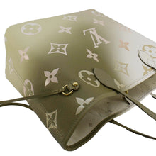 Load image into Gallery viewer, LOUIS VUITTON Neverfull MM Monogram Coated Canvas Tote Sunset Khaki