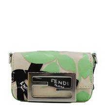 Load image into Gallery viewer, FENDI Nano Baguette Leather Handle Bag Green
