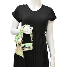 Load image into Gallery viewer, FENDI Nano Baguette Leather Handle Bag Green