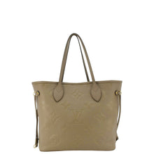 Load image into Gallery viewer, LOUIS VUITTON Neverfull MM Empreinte Leather Tote Shoulder Bag Beige