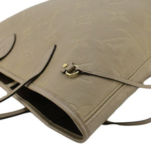 Load image into Gallery viewer, LOUIS VUITTON Neverfull MM Empreinte Leather Tote Shoulder Bag Beige
