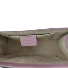 Load image into Gallery viewer, GUCCI Signature Padlock Leather Top Handle Shoulder Bag Pink 409487
