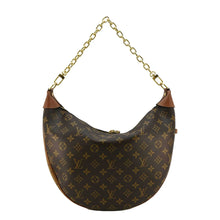 Load image into Gallery viewer, LOUIS VUITTON Loop Reverse Monogram Canvas Shoulder Bag Brown