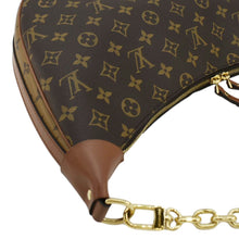 Load image into Gallery viewer, LOUIS VUITTON Loop Reverse Monogram Canvas Shoulder Bag Brown