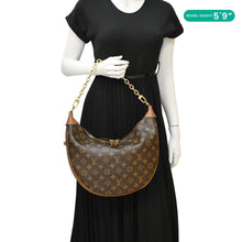 Load image into Gallery viewer, LOUIS VUITTON Loop Reverse Monogram Canvas Shoulder Bag Brown