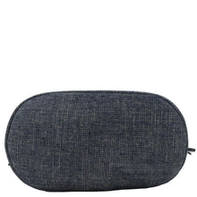 Load image into Gallery viewer, CHANEL Sequin Denim Small Drawstring Bucket Bag Blue