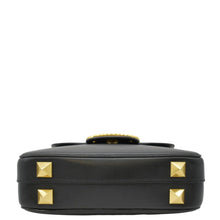 Load image into Gallery viewer, VALENTINO Garavani V Logo Leather Crossbody Bag Black