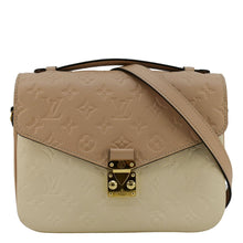 Load image into Gallery viewer, LOUIS VUITTON Metis Pochette Empreinte Leather Crossbody Bag Light Pink
