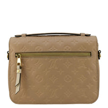 Load image into Gallery viewer, LOUIS VUITTON Metis Pochette Empreinte Leather Crossbody Bag Light Pink