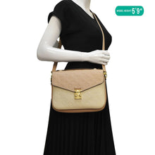 Load image into Gallery viewer, LOUIS VUITTON Metis Pochette Empreinte Leather Crossbody Bag Light Pink