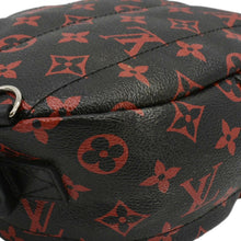 Load image into Gallery viewer, LOUIS VUITTON Palm Springs Infrarouge Mini Monogram Canvas Backpack Bag Black