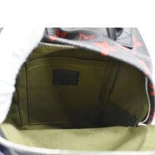 Load image into Gallery viewer, LOUIS VUITTON Palm Springs Infrarouge Mini Monogram Canvas Backpack Bag Black