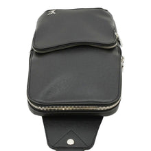 Load image into Gallery viewer, LOUIS VUITTON Avenue Sling Taiga Leather Backpack Bag Black