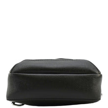 Load image into Gallery viewer, LOUIS VUITTON Avenue Sling Taiga Leather Backpack Bag Black