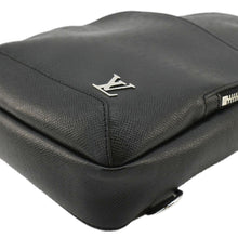Load image into Gallery viewer, LOUIS VUITTON Avenue Sling Taiga Leather Backpack Bag Black