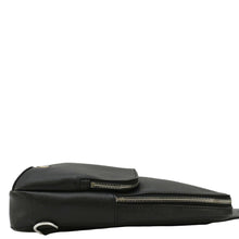 Load image into Gallery viewer, LOUIS VUITTON Avenue Sling Taiga Leather Backpack Bag Black