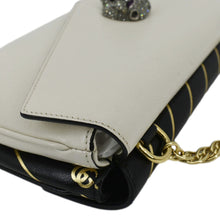 Load image into Gallery viewer, GUCCI Thiara Medium Double Smooth Leather Satchel Bag White/Black 524822