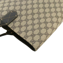 Load image into Gallery viewer, GUCCI Reversible Medium GG Supreme Canvas Tote Bag Dark Brown