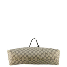 Load image into Gallery viewer, GUCCI Reversible Medium GG Supreme Canvas Tote Bag Dark Brown