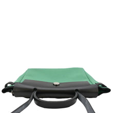 Load image into Gallery viewer, HERMES Herbag Zip 31 Toile Canvas Tote Shoulder Bag Green