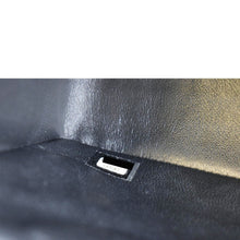 Load image into Gallery viewer, CHANEL Classic Maxi Single Flap Quilted Caviar Leather Shoulder Bag Black