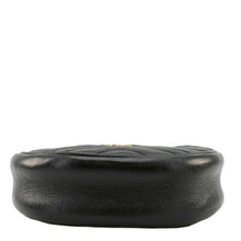Load image into Gallery viewer, GUCCI GG Marmont Mini Round Leather Crossbody Bag Black 550154