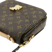 Load image into Gallery viewer, LOUIS VUITTON Metis Pochette Monogram Canvas Crossbody Bag Brown