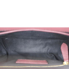 Load image into Gallery viewer, BURBERRY Banner Small House Check Leather Tote Bag Maroon