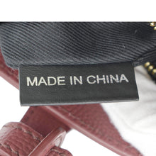 Load image into Gallery viewer, BURBERRY Banner Small House Check Leather Tote Bag Maroon